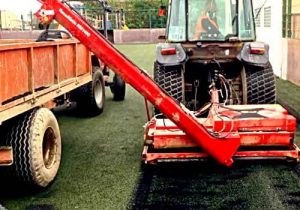 Removal of SBR rubber crumb infill